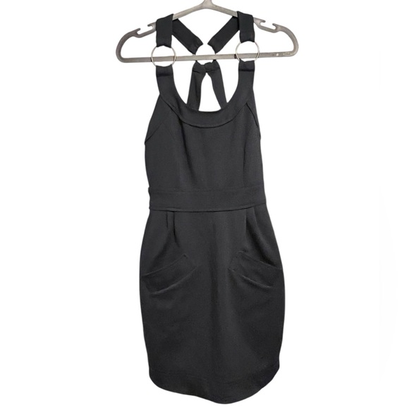 Women's Rachel Rachel Roy Navy Mini Dress Size 2 - Picture 2 of 6